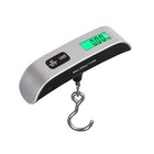1-pack Luggage Scale 110lb 50kg Portable Travel Lcd Digital Hanging Weight