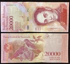 Venezuela 2017 5x 20 000 Bolivares Fuertes  Banknote Consecutive Notes Unc