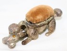 Vintage Mid Century Florenza Poodle Dog Sewing Pin Cushion Bobblehead Nodder