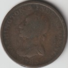 1783 Washington Independence Draped Bust Copper Coin No Button