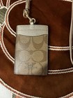 Coach Id Lanyard Badge Holder