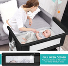 Baby Bassinet Bedside Sleeper  3 In 1 Rocking Bassinet For Baby  Bassinet Bedsid
