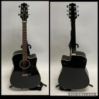Takamine G Series Eg531sc Acoustic Electric Guitar Black Road Runner Gig Bag