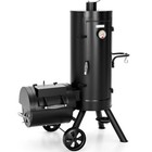 Outdoor Bbq Gill Vertical Offset Charcoal Smoker   Grill Extra Large Heavy-duty