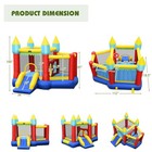 Inflatable Bounce House Slide Jumping Castle Ball Pit Tunnels Without Blower