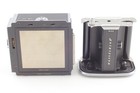   Mint   Hasselblad A12 Type Iv Chrome 6x6 120 Film Back Magazine Holder Japan