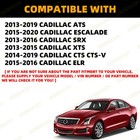 Cue System Touch Screen Nav Radio For Cadillac Ats Cts Elr Srx Xts W  Heated