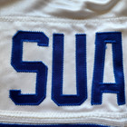 Vtg New England Patriots Game Jersey Mike Suarez 1994 Nfl 75th Patch Team Issued