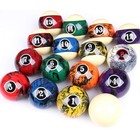 Cuppa Pool Balls Set 16 Balls For Pool Tables Dark Style