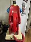 Vintage Superman Rotary Telephone Large 18    X 8 1 2     Tm And Dc Comics Inc  1979