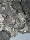 Lot Of 81 Usa 5c Five Cent Buffalo Nickel Coins Random Dates As Shown In Picture
