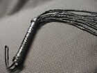 Whip Cat Tails Leather Equestrian Riding Crop