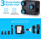 Fountain Pump  2 Packs 80gph Submersible Water Pump  Durable Outdoor