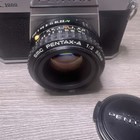 Vintage Asahi Pentax K1000 35mm Slr Film Camera W  Smc Pentax-m 50mm F 2 Lens