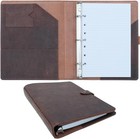 Lined Leather Journal  100 Sheets Of College Ruled Paper 5 5 x8 5   1  3-ring   