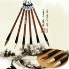 3 Chinese Japanese Water Ink Painting Writing Calligraphy Brush Pen Set Art Tool