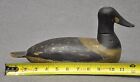 Folky East Coast Goldeneye Drake Duck Decoy Original Paint