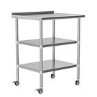 Stainless Steel Food Prep Work Table Commercial Kitchen  24 x30  Restaurant Nsf