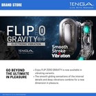Tenga Flip 0  zero  Electronic Vibration Reusable Male Masturbator stroker Nib