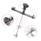 1 2 Hp Pneumatic Barrel Mixer For 50 Gallon Tank Paint Coating Agitator Blender