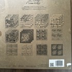 Tim Holtz Ideaology Paper Pad Kraft Resist Christmas 23 3 4 Pieces - Rare 