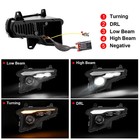 For Polaris Xpedition Xp 5 Northstar 24 Led Headlight Drl Sequential Turn Signal