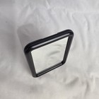 Vintage Goody Plastic Frame Mirrow Tabletop Vanity Travel Desk 5    3 5  Black