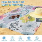 Blue Teddy Bear Pilot Custom Name Beach Towel - Soft  Ultra-absorbent Microfibe