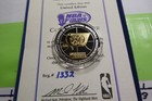 Chicago Bulls Michael Jordan 1997 Nba Champions 999 Silver Gold Coin Coa 5bj8