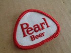 Pearl Beer Uniform Patch - 2 1 2 X 2 Small - New Vintage - Original 
