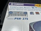 Yamaha Psr-275 Electronic 61-touch Portable Keyboard With Power Adapter Works