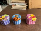 Vintage Disney Winnie The Pooh And Friends Metal Tin Candles Set Of 3  Never Use