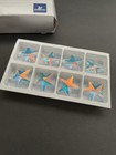 24 Pack Of Swarovski Crystal Ab 6714 28mm Aurora Borealis Star Pendant Ornaments