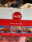 Coca Cola Collectible Musical Bank  Die Cast Metal - New