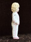 Antique German 6 5    All Bisque Miniature Dollhouse Doll Molded Outfit