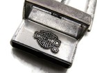 Harley Davidson Motor Cycles Belt Buckle Vintage   Silver Tone