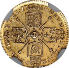 1718 Great Britain George I Gold 1 4 Guinea London Mint Km555 Ngc Au Details
