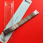Vintage 17mm Expandable Stretch Watch Bracelet Stainless Steel Silver Airflex