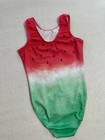 Destira Gymnastics Leotard Watermelon Summer Bodysuit Gk Size  Cm Child Medium