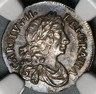 1678 6 Ngc Au 58 Charles Ii 2 Pence Great Britain Silver Coin Pop 1 1  23013102c