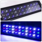 Led Smd 18 -30  Multi Color Aquarium Fish Tank Light Extendable Bracket 2-modes