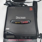 Vintage Sony D-66 Discman Portable Cd Player Complete With Charger