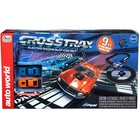Auto World Srs351 Crosstrax Road Course 9  Electric Racing Slot Car Set