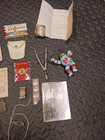 Vintage Junk Drawer Lot Pics Toys Pocketknife Old Antique Items Lot