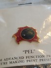 Rare Ibm Pel Making Print Presentable Enamel Lapel Pin Computer Advertising Vh