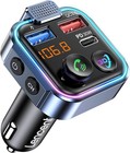 Bluetooth 5 3 Fm Transmitter  Wireless Radio Adapter Car Kit With Type-c Pd 3   