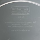 Rubbermaid Commercial Products Gray  32-gallon Brute Self Draining Lid Qty 1