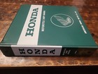 Genuine Honda Motorcycle Shop Service Manual 7 Ring 2  Green Binder Only