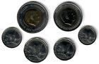 Set Curacao 5  10  25  50 Cents   1  5 Caribbean Guilders 2025 Unc