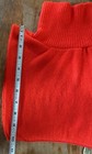Vintage 100  Orlon Acrylic Red Dickie Unisex